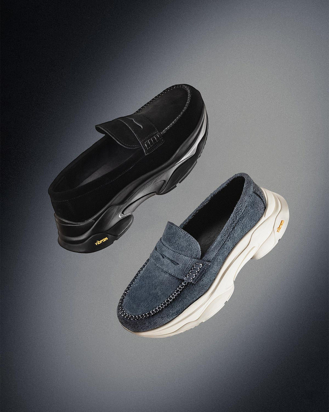 FW25 SUEDE "CALE" Penny Loafers